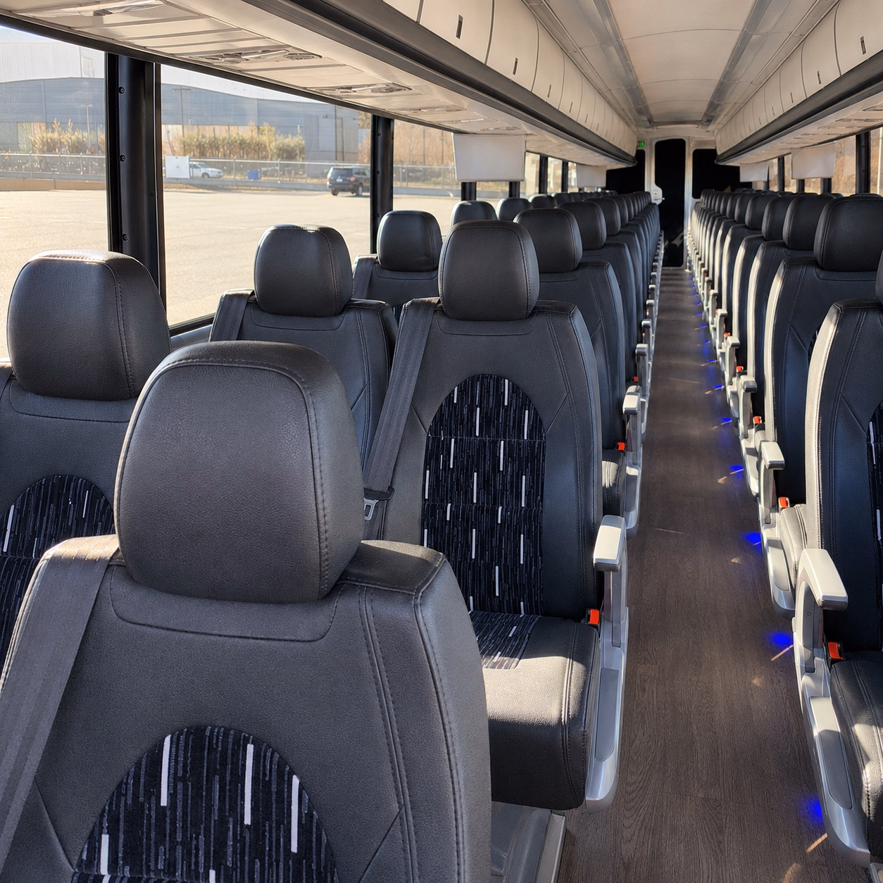 denton school sports team and fan group charter bus rentals in denton