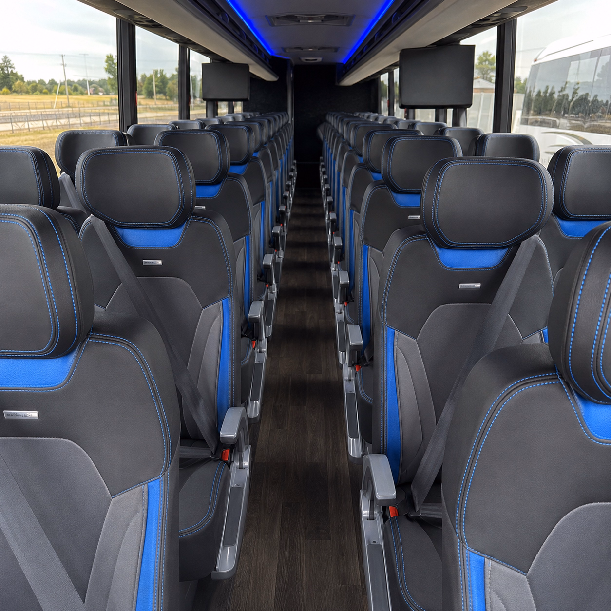 denton travel to denton concerts with a charter bus rental