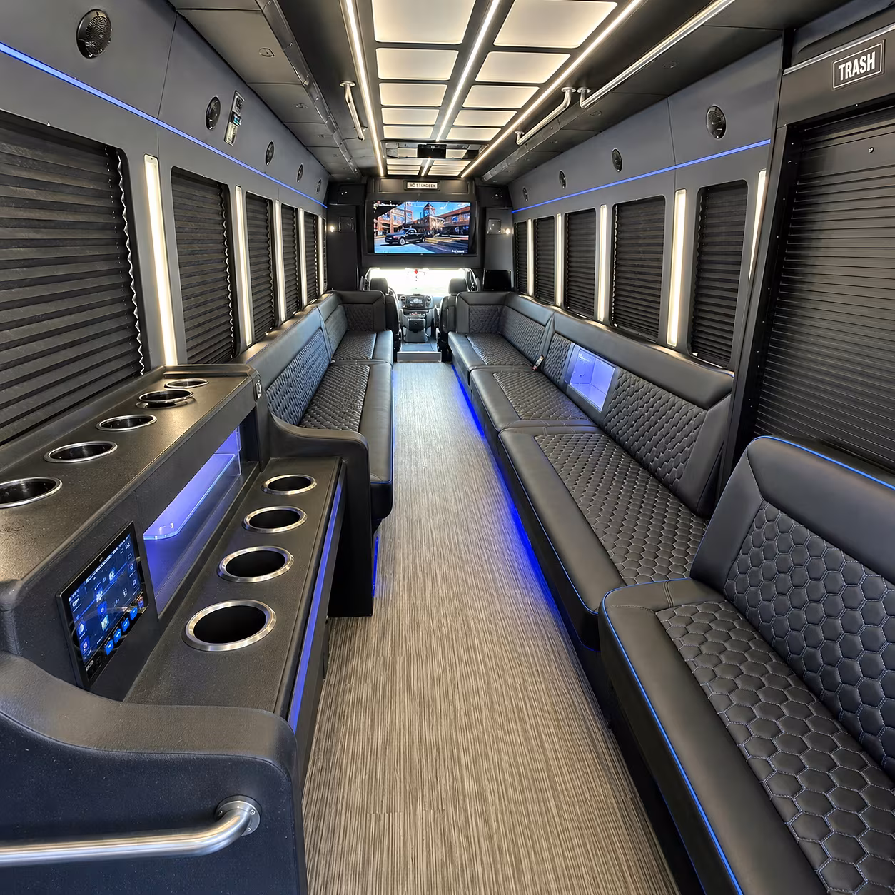 frisco bus rental services to frisco area installations