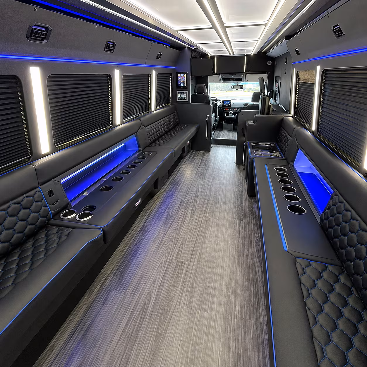 norman party bus rentals inside